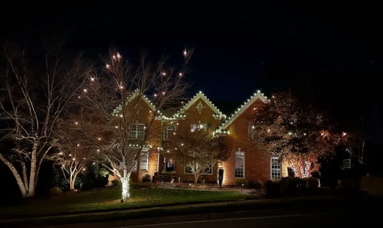 Clemmons NC Christmas Lighting Installation