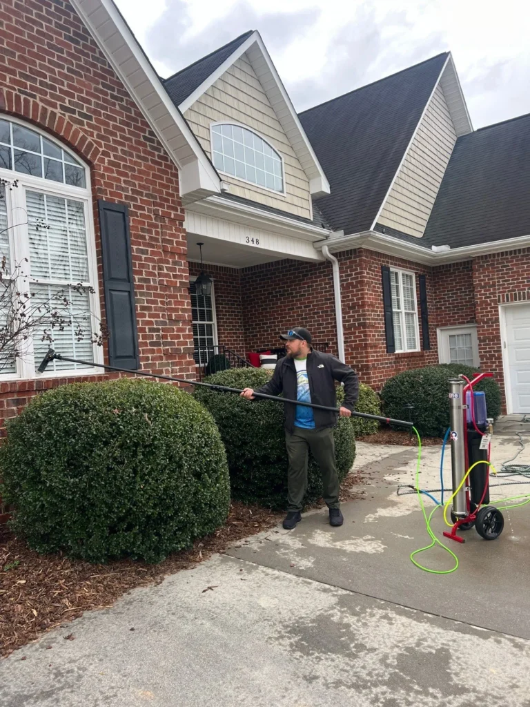 Lewisville NC Exterior Washing