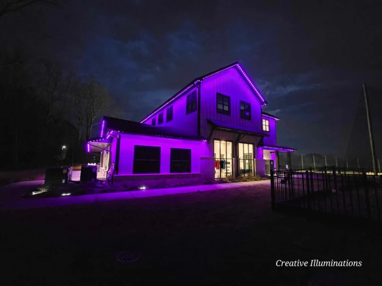 Lewisville NC Landscape Illumination