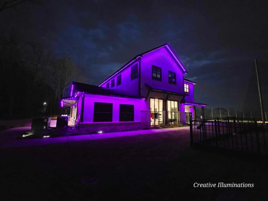 Lighting Permanent Roofline Stokesdale NC