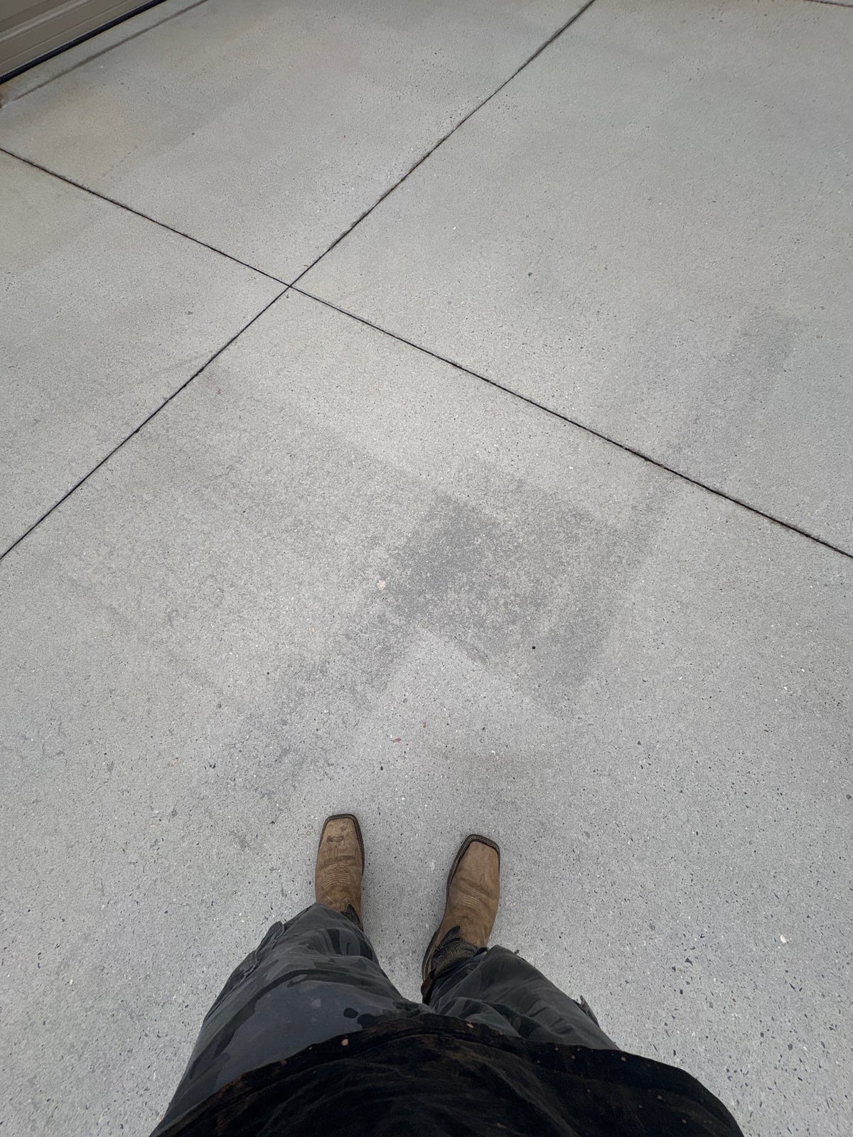 Driveway pressure washing and outdoor patio furniture cleaning