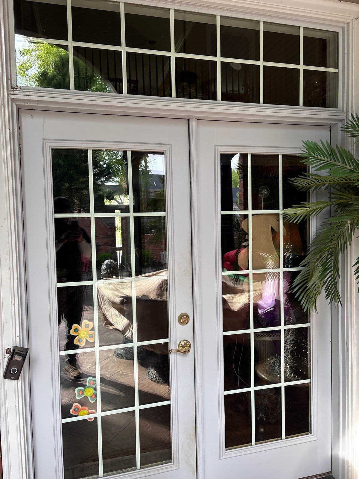 Exterior residential window washing and glass cleaning services