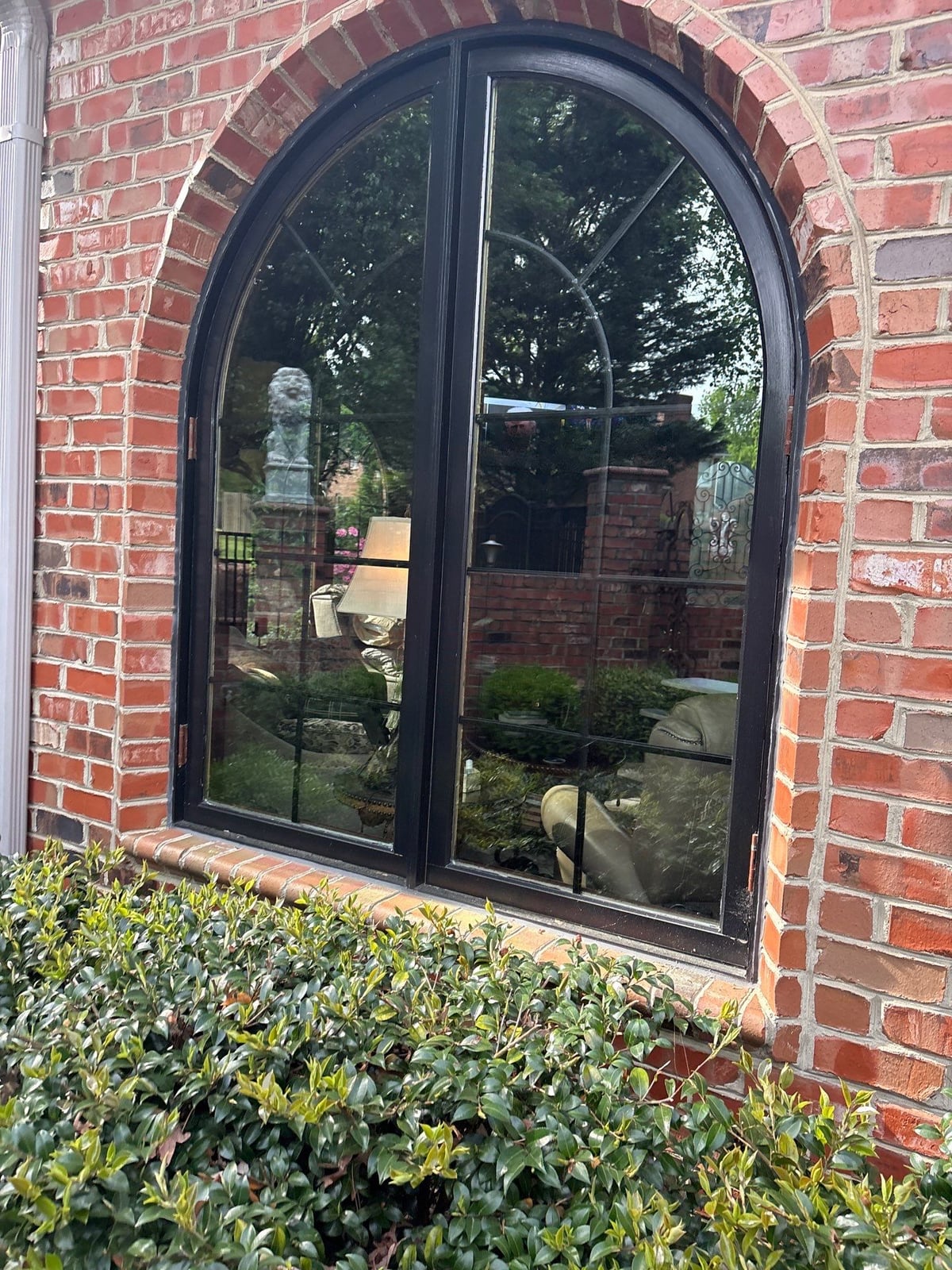 Exterior residential window washing and glass cleaning services