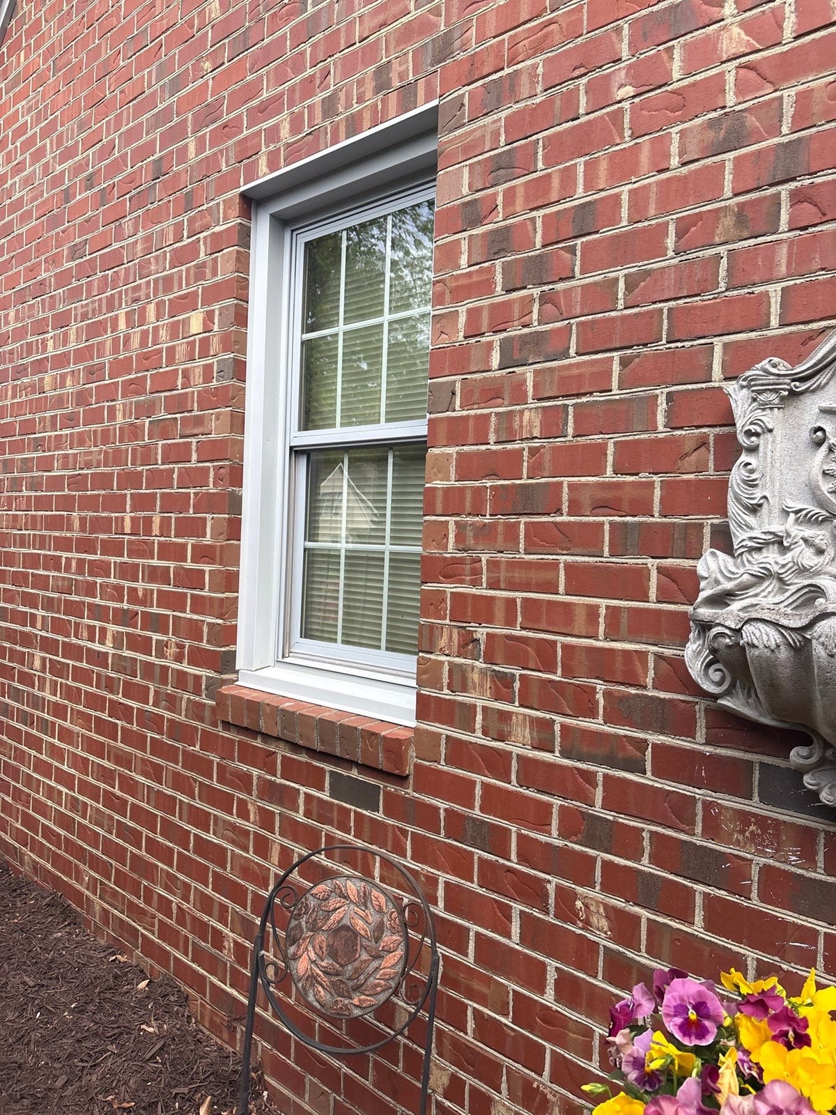 Exterior residential window washing and glass cleaning services