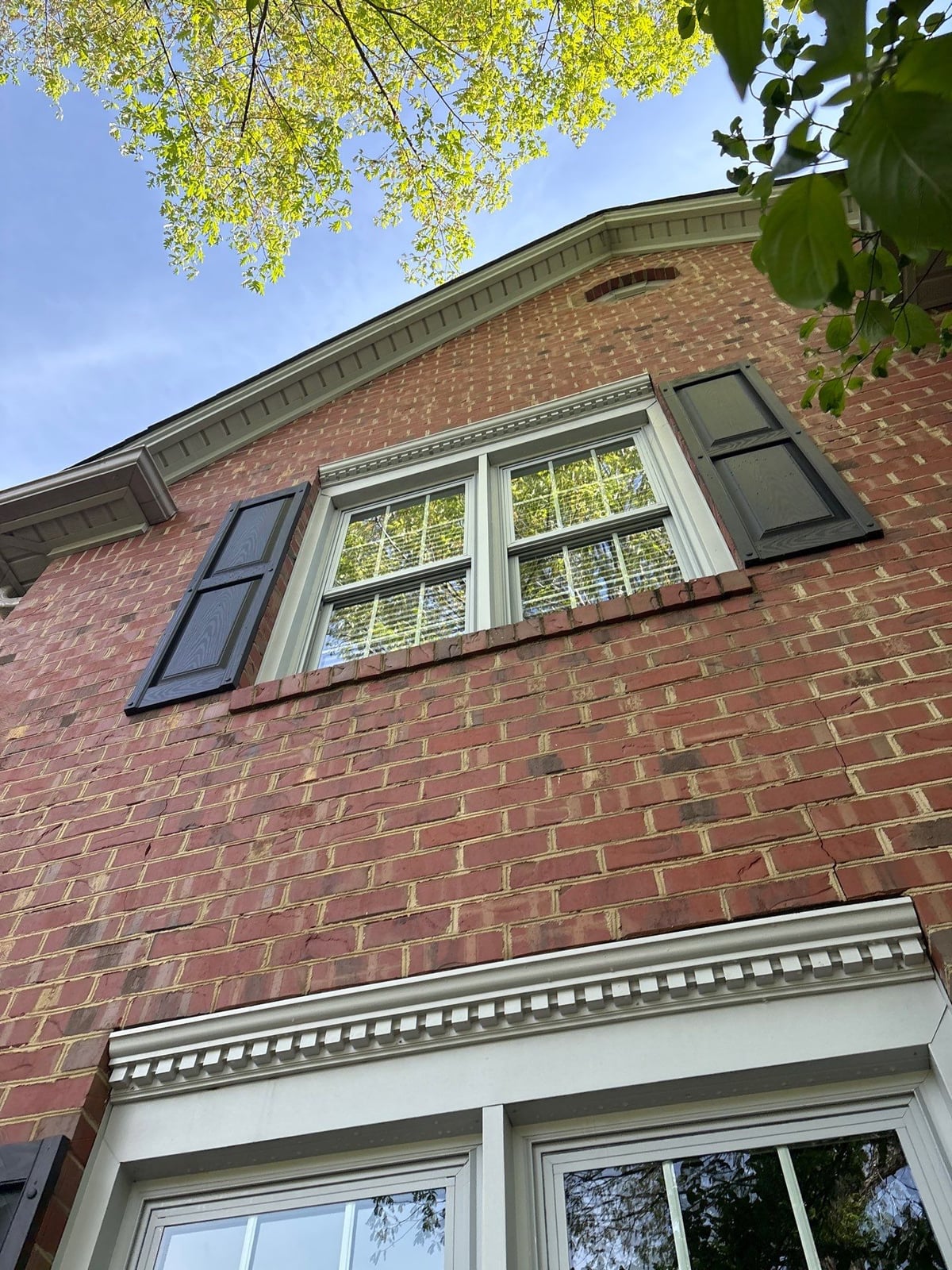 Exterior residential window washing and glass cleaning services