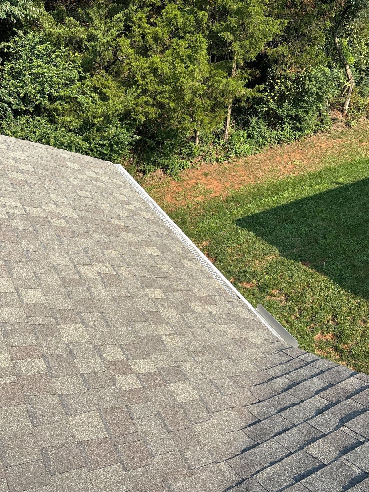 Sun porch fence and patio washing with gutter cleaning