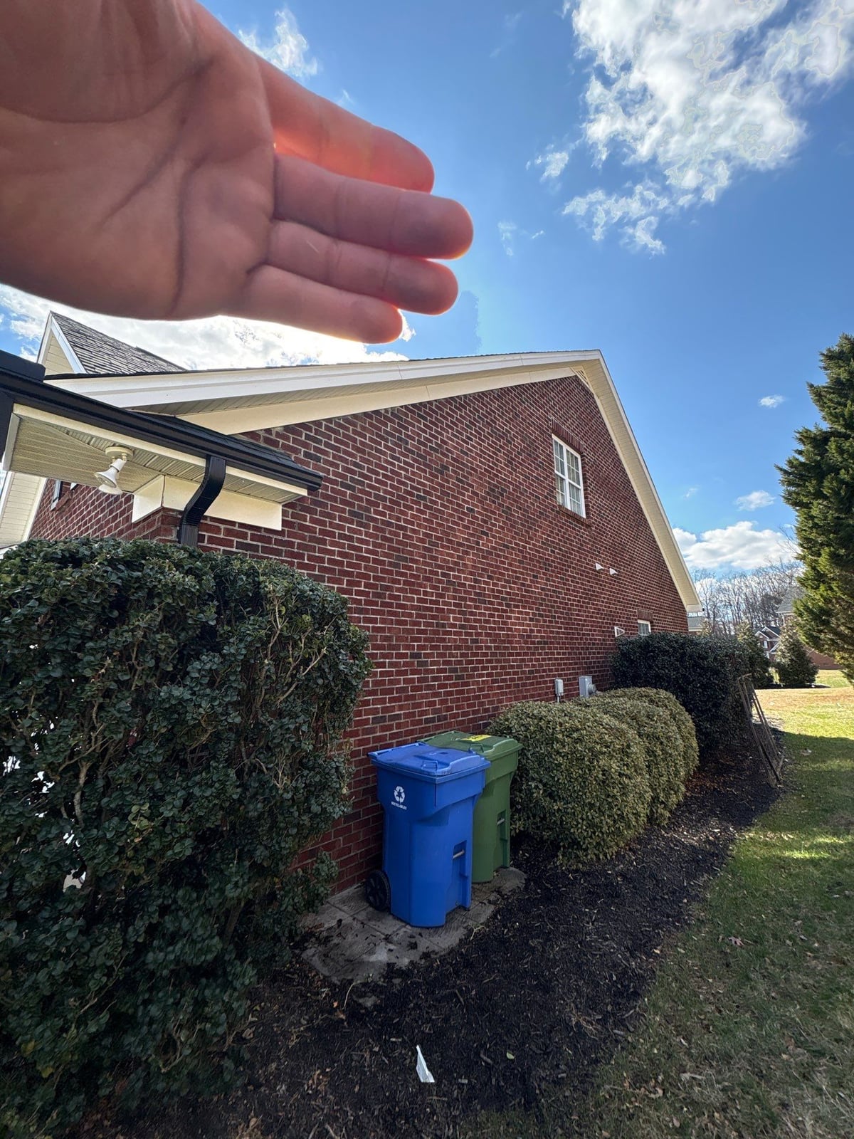 Exterior house siding and patio pressure washing services