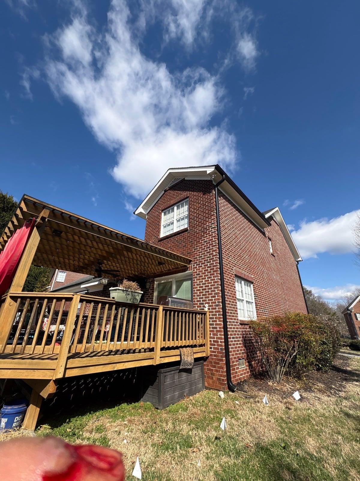 Exterior house siding and patio pressure washing services